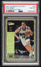 2000-01 Ultimate Victory Ultimate Victory 3/25 Mike Bibby #58 PSA 8 e1e