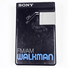 Vintage Sony SRF-21W Portable Walkman FM/AM Radio