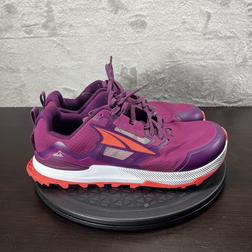 Altra Lone Peak 7 Damengröße 9,5 lila sportliche bequeme Schnürschuhe - Bild 1 von 10