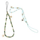  2-teiliges Handy-Armband: Handy-Anhänger mit Sternperlen –