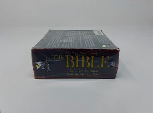 The Bible King James Version New Testament 16 Audio CDs Read by Gregory Peck New - Picture 4 of 4