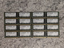 A-Tech 128GB 8x 16GB 2Rx4 PC4-17000R DDR4 2133 ECC REG RDIMM Server Memory RAM