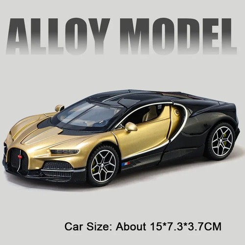 1:32 Bugatti Tourbillon Diecast Model Car Alloy Toy - Sound, Light, & Doors Open - Picture 12 of 19
