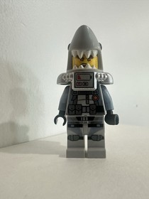 LEGO Ninjago Movie Shark Army Great White Scuba Suit Minifigure From Set 70609
