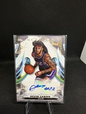 2024-25 Topps Inception Devin Carter Rookie Inception Auto White Sacramento RC