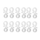  Pcs Gutter Hooks S Clip Hooks for Christmas Decoration Outside String Lights
