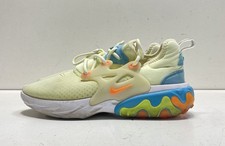 Nike Women's Presto React Yellow Multi Mesh Athletic Shoes Size 8.5