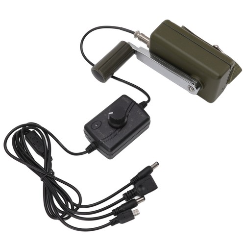 (Green)30W Hand Crank Generator Portable Manual Hand Crank Generator - Picture 6 of 24