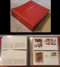 1984 USA & Yugoslavia OLYMPIC Fleetwood First Day Cover Set 56 FDC's in Album