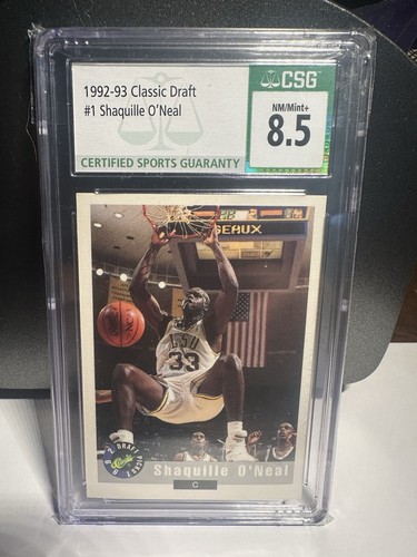 1992 Classic Draft Picks - Shaquille O'Neal #1 (RC)