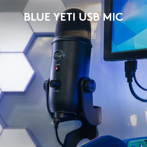 Logitech for Creators Blue Yeti Game Streaming Ki - PC/Mac/PS4/PS5 - Picture 2 of 6