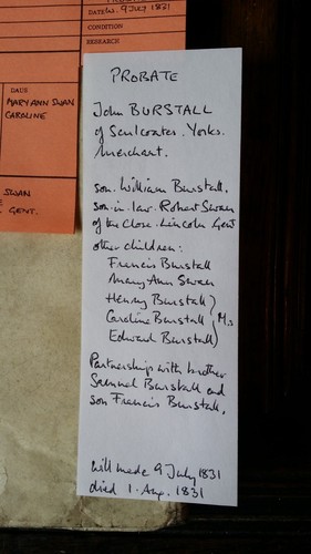 1831 WILLIAM IV LARGE VELLUM WILL PROBATE - JOHN BURSTALL - SCULCOATES YORKSHIRE - Picture 11 of 11