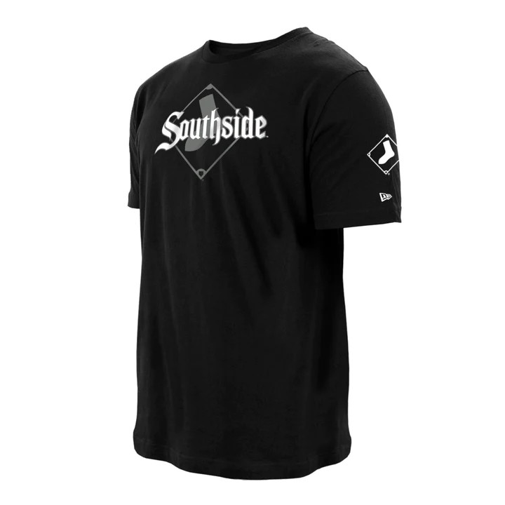 Черная футболка New Era MLB Chicago White Sox City Connect Southside (12738776) -