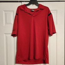 Nike Golf Dri-Fit Short Sleeve XL Men's Polo Shirt Red