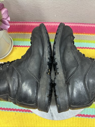 Vintage Matterhorn Boots 10” Insulated Combat Boots 1949 Leather USA Men’s 9 M - Picture 10 of 13