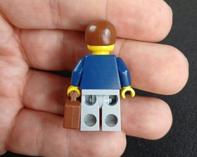 Lego City Plane Passenger Male Minifigure twn053 from 3181