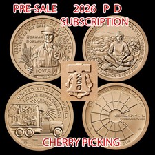 2026 P D American Innovation Dollar Annual Subscription (8) coins ⭐PRE-SALE⭐