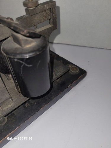 Western Electric W.U. Tel. Co. Telegraph 15B Main Line Sounder 120 Ohms - Picture 8 of 12