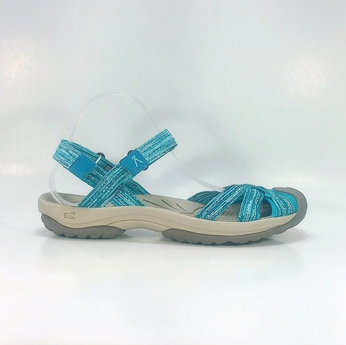 Keen Bali Damen-Sandalen Riemen 9,5 türkisblau geschlossene Zehe Wandern Wassersport