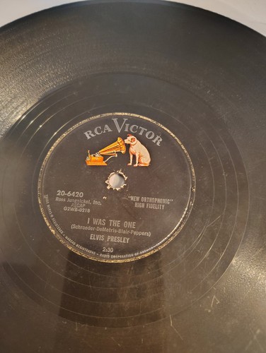 Elvis Presley Vintage 78 RPM 10-in Record (First Single) - Bild 7 von 10