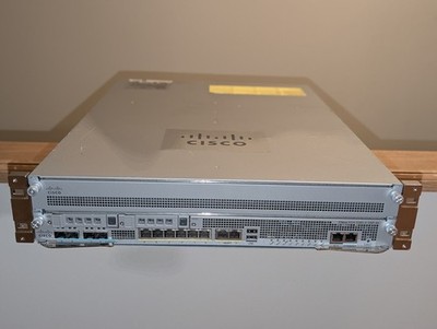 Cisco ASA 5585 w/ ASA5585-X SFR SSP-40 ASA5585-X SSP-40 2x PSU Tested