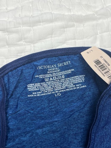 Vintage Victoria's Secret Silky Smooth Satin Ruched Shortie Marled Panty Large - Picture 4 of 5