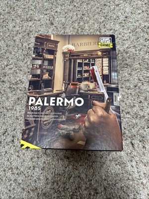 Palermo 1985 Crime Scene Game New In Box By Tactic Games.