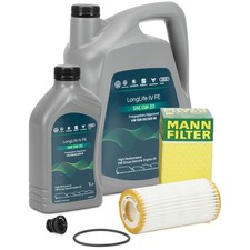 6L ORIGINAL 0W-20 + MANN Ölfilter für VW GOLF 7 8 PASSAT B8 TIGUAN 1.8/2.0 TSI