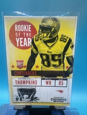 Kenbrell Thompkins 2013 Panini Contenders #15 New England Patriots A38