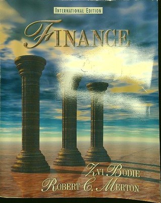 FINANCE BODIE ZVI - MERTON ROBERT C. PRENTICE HALL PRESS 2000 \ BROSCHUR