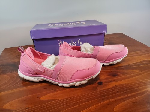 NEW Tony Little Cheeks Size 10 Women's Pink Lightweight Walker Walk Slip on Shoe - Picture 3 of 10