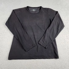 Patagonia Shirt Mens Medium Black Tech Long Sleeve Performance Base Layer