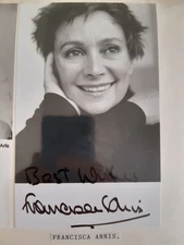 Francesca Annis Signed Photo