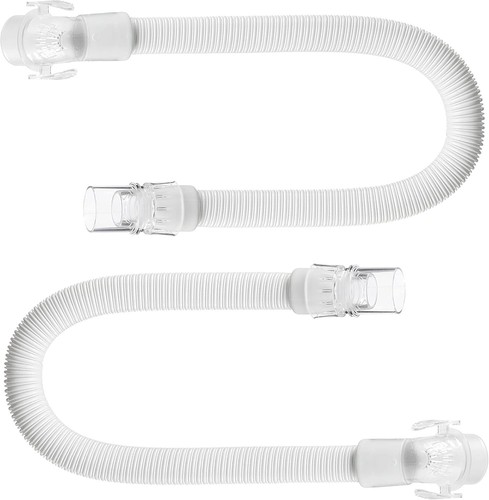 Leichte Silikon und PVC Ersatzschläuche für Wisp Nasenmasken (2er Pack) - Bild 7 von 7