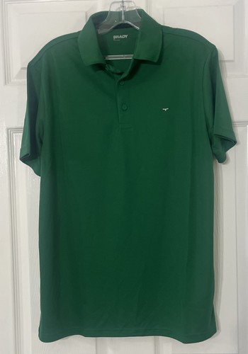 Brady Marken Poloshirt Herren Small Performance Golf Tom Brady grün