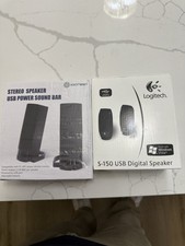 Connectland CL-SPK20037 2.0 Speaker System 5 W RMS Black (clspk20037) & Logitech