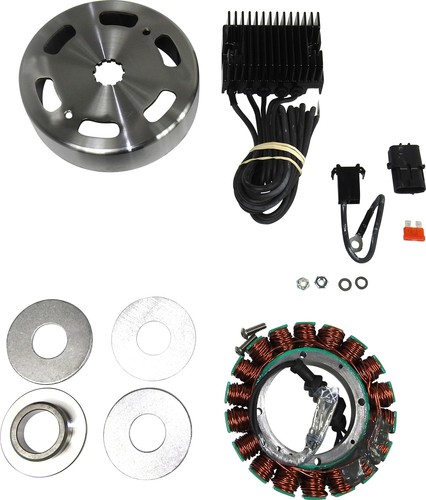 Compu-Fire 3 Phase Charging System w/Vented Rotor 99-02 Twin Cam Harley 55566 - Picture 1 of 1