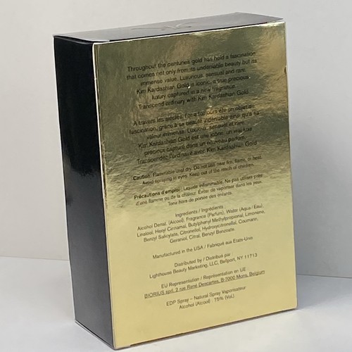 Kim Kardashian Gold Eau de Parfum Natural Spray 50ml/ 1.7 fl oz NEW - Picture 4 of 7
