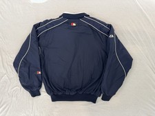 MLB 2011ワールドシリーズ Majestic ナイロンジャケット【2XL】 Miami Marlins Majestic Track Jacket 2XL Orange Graphic Print