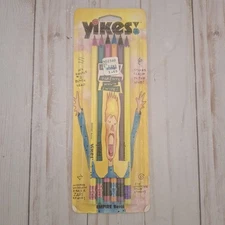 Vintage 6 Pack sealed Yikes Pencils #2 Empire Berol Colorful Parents Won’t Swipe