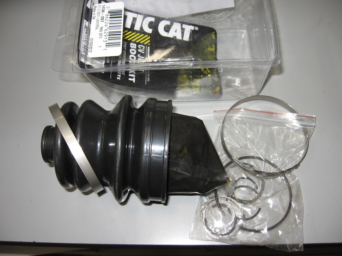 OEM Arctic Cat ATV CV Boot Repair Kit 0436-276 1436-207 READ