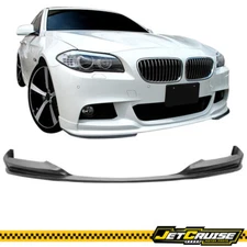 Fits 11-16 BMW F10 5 Series M Sport Sedan 3D Style Front Bumper Lip Splitter PU