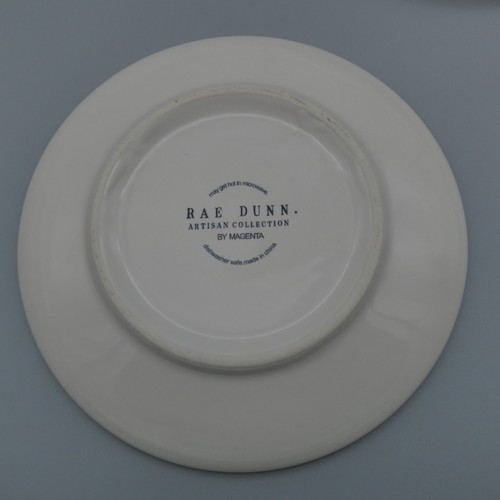 4 Platos Aperitivo Merienda Cítricos Rae Dunn Magenta Limón Lima Naranja 6.25" - Imagen 11 de 14