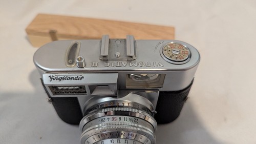 Voigtlander Vitomatic II 35mm Untested 50mm Skopar 1:2.8 lens - PRONTOR SLK - Picture 11 of 24
