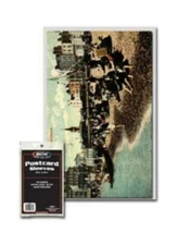 1000 BCW Archival Soft Postcard Poly Sleeves - Acid Free Polypropylene Holders