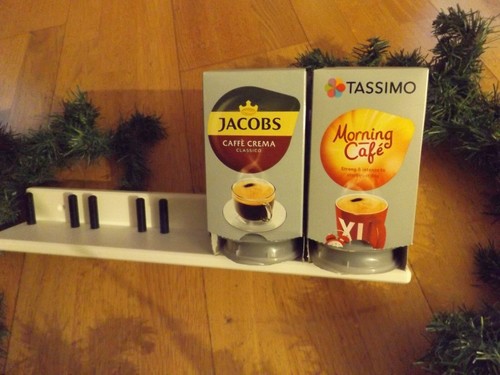 Kapselspender, Kapselhalter, Wandhalter aus Corian für 40 Stck.Tassimo Kapseln - Bild 2 von 4