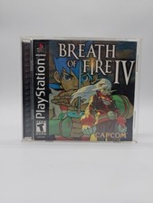 Breath of Fire IV (Sony PlayStation 1, PS1) Complete w/ Manual CIB Tested