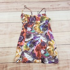 Urban Outfitters Dress Womens M Red Purple Mini A-line Short Sleeveless Ladies