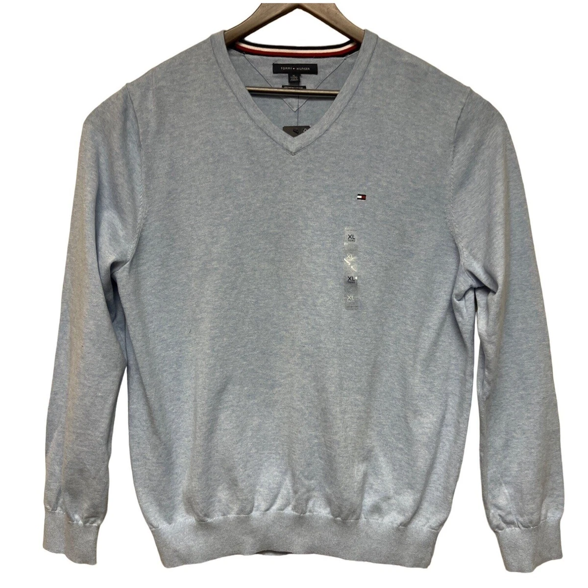 Tommy hilfiger premium cotton sweater sales