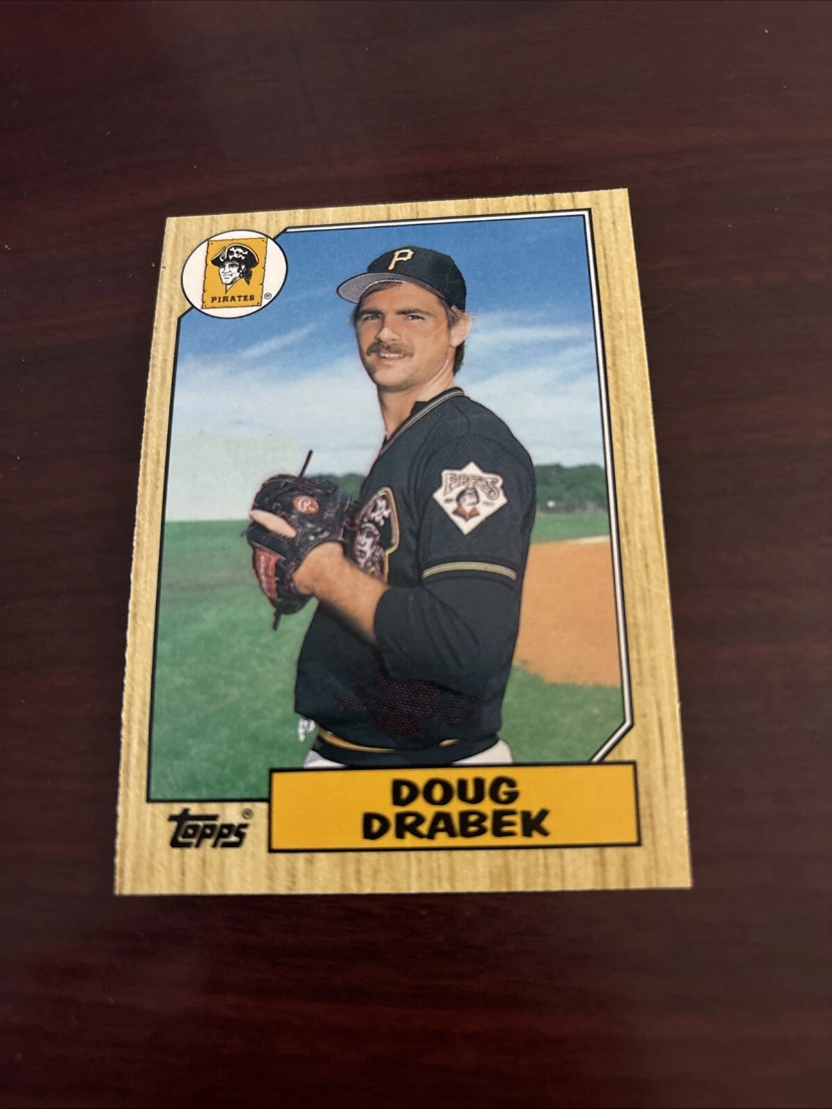 Doug Drabek trading card